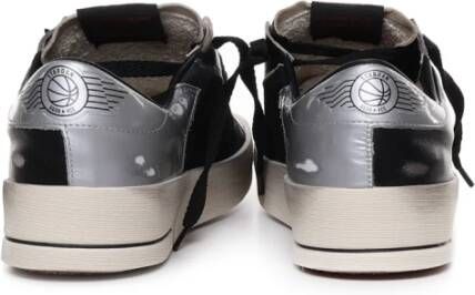 Golden Goose Zwarte Leren Sneakers voor Heren Zwart Heren