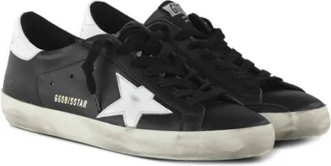Golden Goose Stijlvolle zwarte herensneakers Zwart Heren