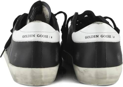 Golden Goose Stijlvolle zwarte herensneakers Zwart Heren