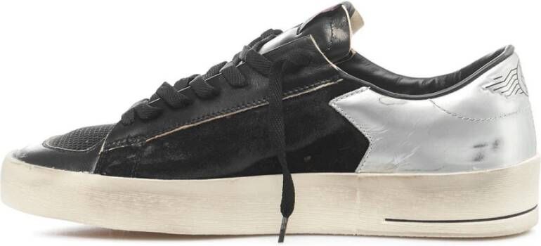 Golden Goose Zwarte Leren Sneakers voor Heren Zwart Heren