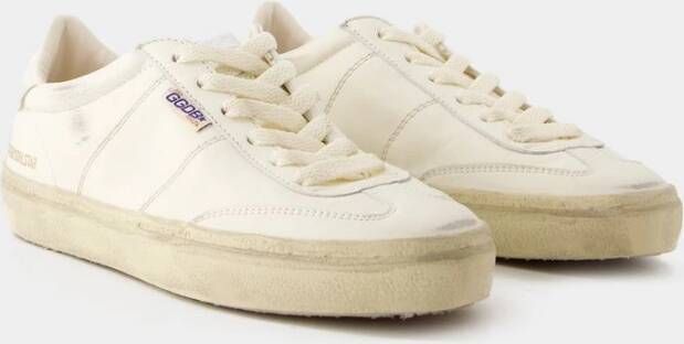 Golden Goose Soul-Star Leren Sneakers Wit Dames