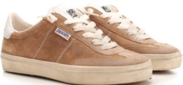 Golden Goose Soul Star Suède Sneakers Italië Brown Heren