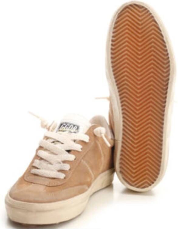 Golden Goose Soul Star Suède Sneakers Italië Brown Heren