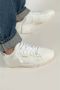 Golden Goose Witte Leren Sneakers met Zilveren Accenten White Dames - Thumbnail 13