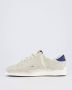 Golden Goose Vintage Stardan Leren Sneakers Wit Blauw Rood White Heren - Thumbnail 6