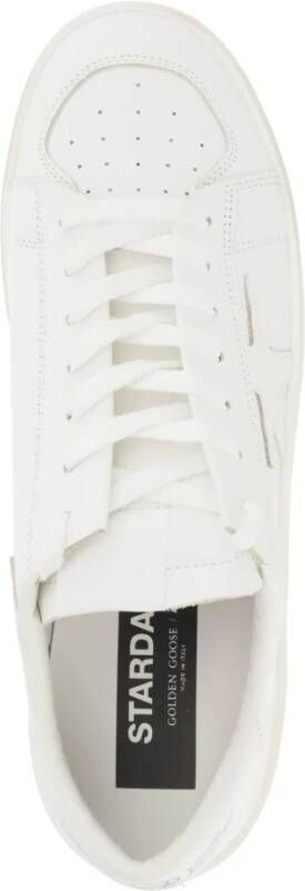 Golden Goose Stardan Leren Sneakers White Heren