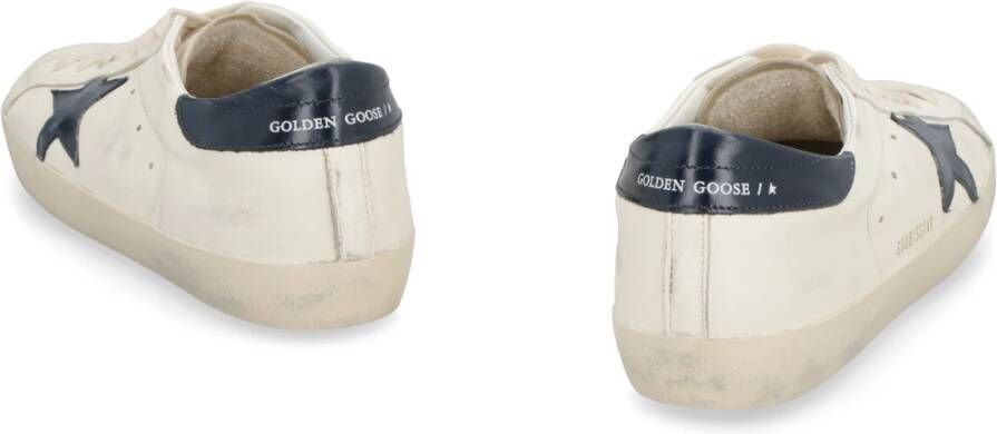 Golden Goose Ster Leren Sneakers met Versleten Details