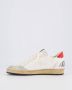Golden Goose Iconische ster leren sneakers met suède Beige Heren - Thumbnail 43