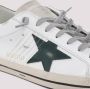 Golden Goose Stijlvolle Leren Sneakers in Wit Groen Bruin Multicolor Heren - Thumbnail 25