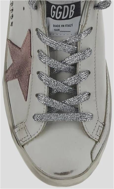 Golden Goose Stijlvolle Leren Sneakers voor Vrouwen White Dames