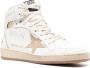 Golden Goose Sky Star Sneakers Gladde Kalfsleer Ronde Neus White Dames - Thumbnail 17