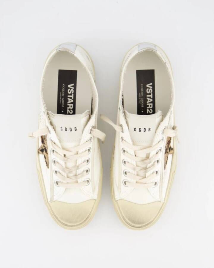 Golden Goose Stijlvolle V-Star Sneakers White Dames