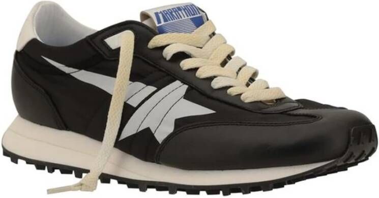 Golden Goose Stijlvolle Veterschoenen met Sterdetail Black Heren