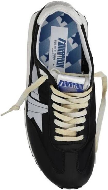 Golden Goose Stijlvolle Veterschoenen met Sterdetail Black Heren
