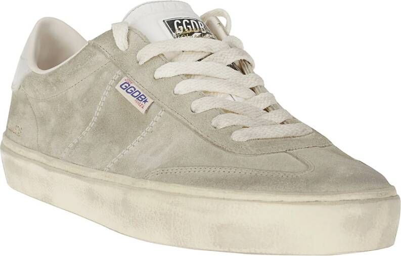 Golden Goose Suede Bovenwerk Trainers Beige Heren