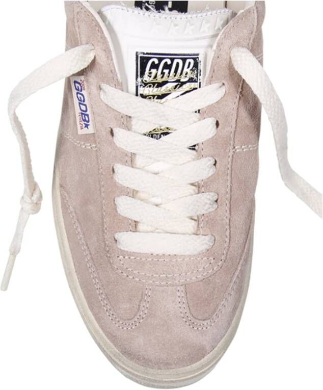 Golden Goose Suède Leren Hak Schoenen Pink Dames