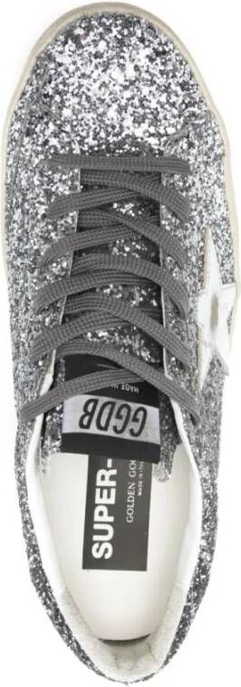 Golden Goose Super Star Glitter Sneakers