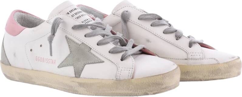 Golden Goose Luxe Leren Sneakers Wit Dames