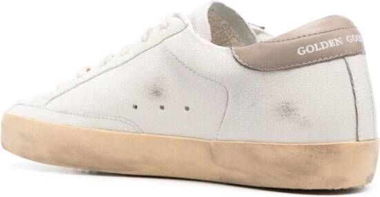 Golden Goose Super Star Leren Sneakers Wit Dames