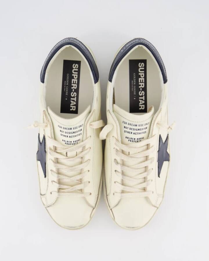 Golden Goose Super-Star Nappa Upper White Heren