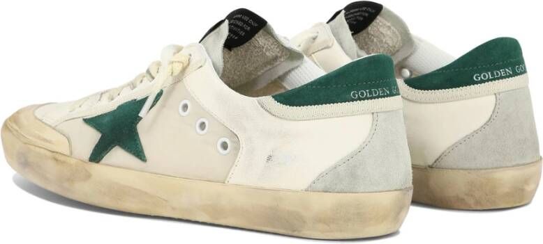 Golden Goose Super-Star Penstar Leren Sneakers White Heren
