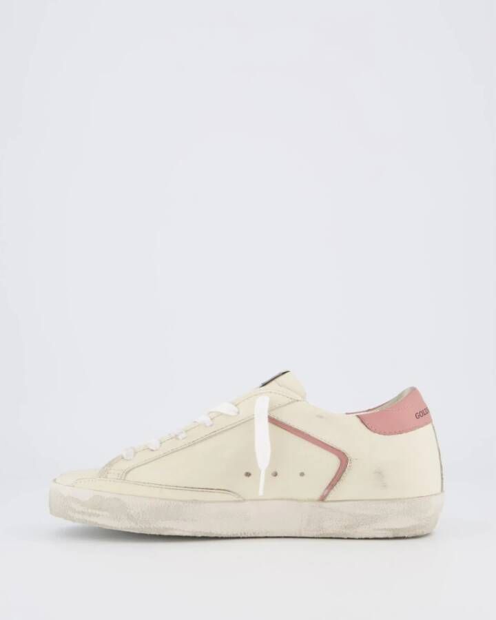 Golden Goose Super-Star Sneaker Wit Roze Multicolor Dames