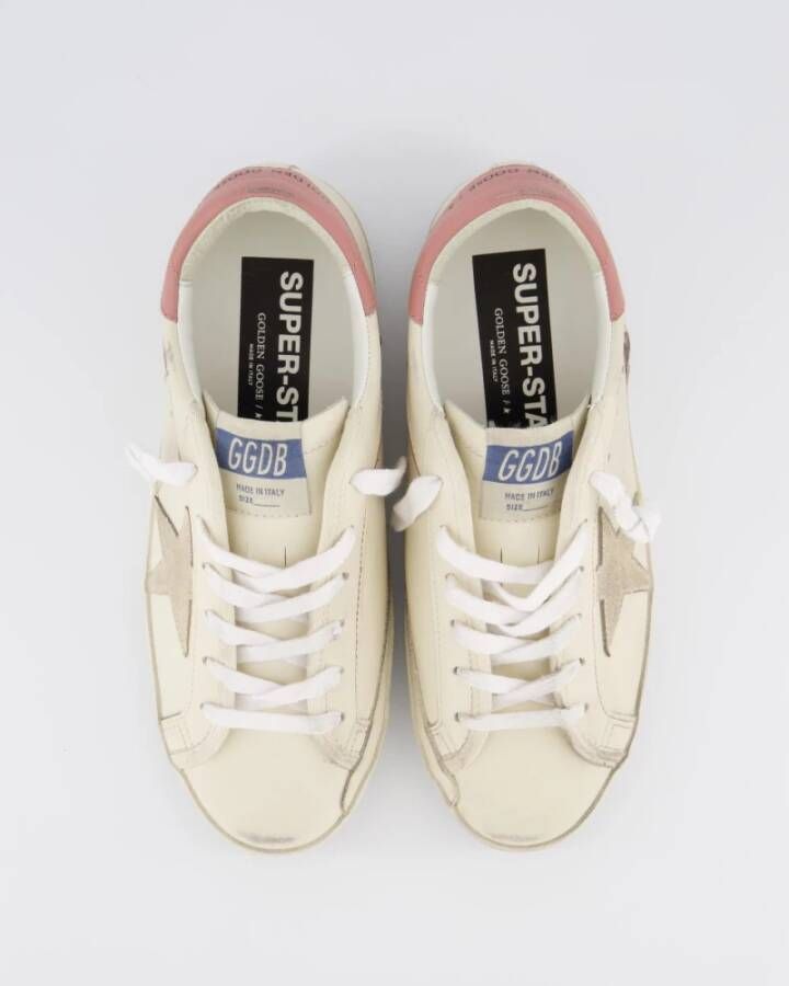 Golden Goose Super-Star Sneaker Wit Roze Multicolor Dames