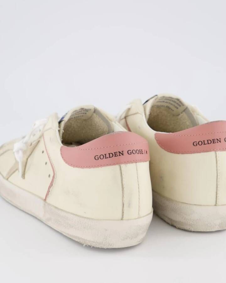 Golden Goose Super-Star Sneaker Wit Roze Multicolor Dames
