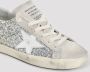 Golden Goose Glitter Suede Sneakers Beige Bruin Ronde Neus Brown Dames - Thumbnail 18