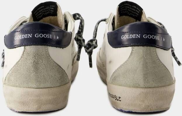 Golden Goose Super Star Sneakers Leer Wit White Dames