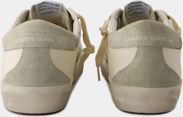 Golden Goose Super Star Sneakers Leer Wit White Heren