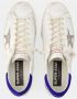 Golden Goose Witte Leren Superstar Sneakers met Groene Hak White Heren - Thumbnail 4