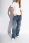 Golden Goose Stijlvolle Leren Sneakers voor Vrouwen White Dames - Thumbnail 8
