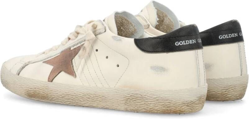 Golden Goose Super-Star Wit Roze Zwart Sneakers White Heren