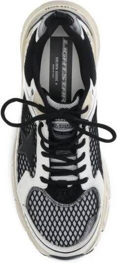 Golden Goose Taupe Mesh Sneaker met TPU-ster