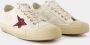 Golden Goose V-Star 2 Sneakers Leer Rubberen Zool White Dames - Thumbnail 7