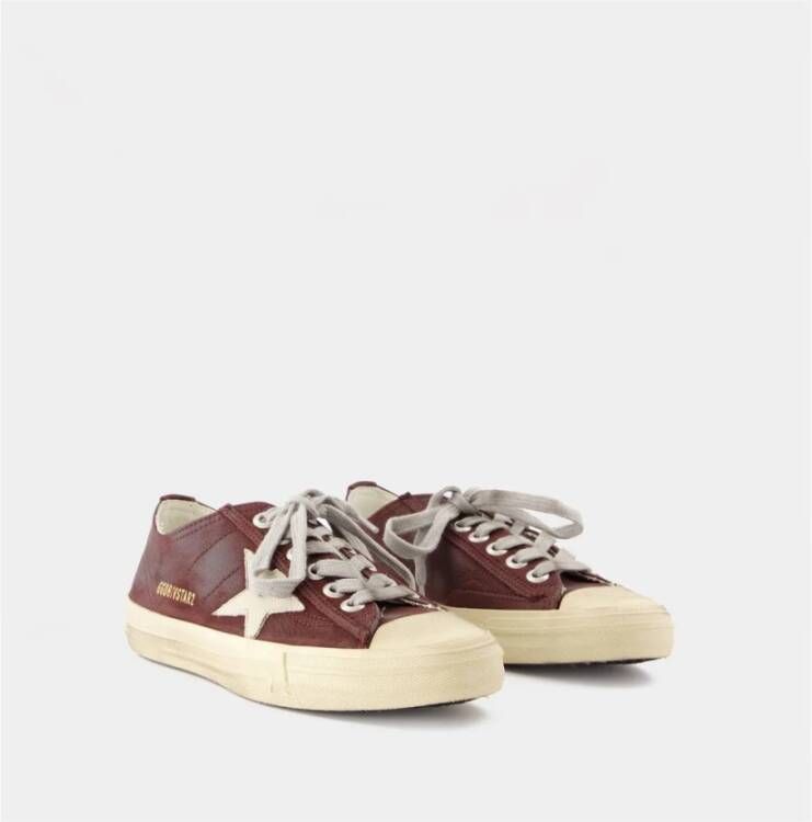 Golden Goose V-Star 2 Sneakers Red Dames