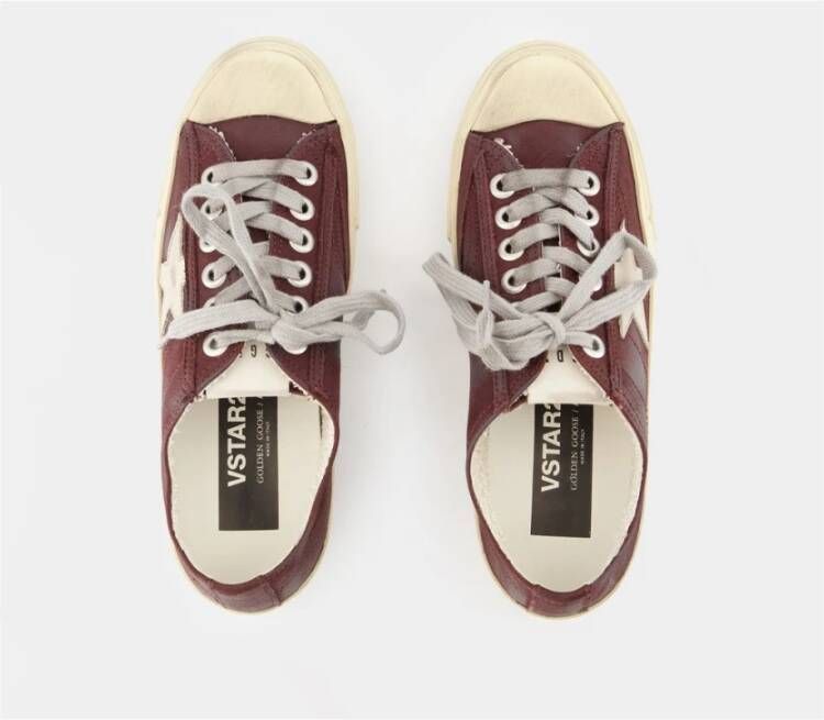 Golden Goose V-Star 2 Sneakers Red Dames