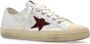 Golden Goose V-Star 2 Sneakers Leer Rubberen Zool White Dames - Thumbnail 4