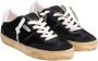 Golden Goose Zwarte Suède Sneakers Ronde Neus Logo Black Dames - Thumbnail 17