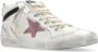 Golden Goose Distressed Leather Sneakers White Dames - Thumbnail 2