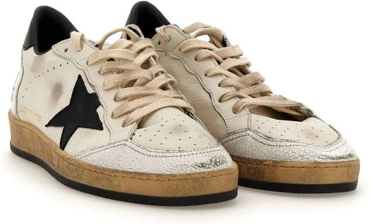 Golden Goose Vintage Ball Star Leren Sneakers Multicolor Heren