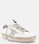 Golden Goose Vintage Grijze Ster Leren Sneakers White Heren - Thumbnail 4
