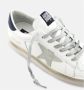 Golden Goose Vintage Grijze Ster Leren Sneakers White Heren - Thumbnail 7