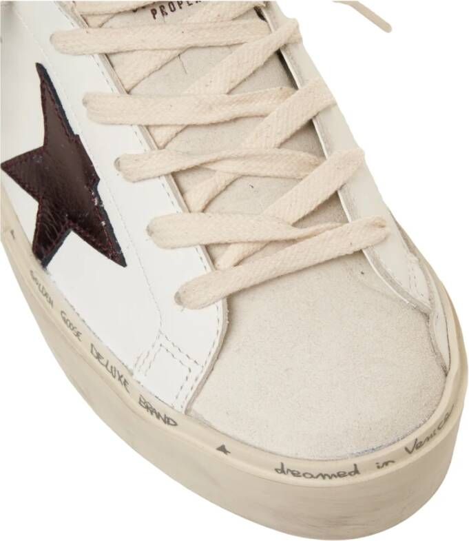 Golden Goose Vintage Hi Star Classic Sneakers Bianco