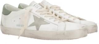 Golden Goose Vintage Lage Sneakers Wit Grijs White Heren