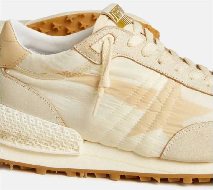 Golden Goose Vintage Marathon Beige Sneakers