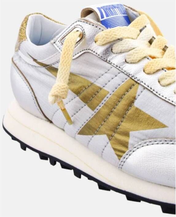 Golden Goose Vintage Marathon Star Glitter Sneakers White Heren