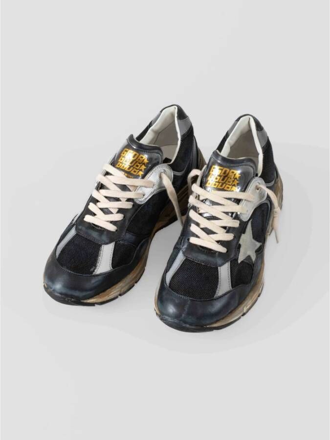 Golden Goose Vintage Running Dad Sneakers Black Heren
