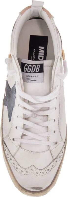 Golden Goose Vintage Skate Sneakers met Suede Ster White Dames